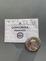 Diva MARINIANA wife of Valerian I 255 AD Silver Consecratio Empress fly PEACOCK