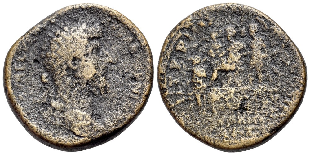 Roman Bronze Sestertius – Rome 164 AD – Lucius Verus
