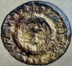 Ancient Roman Coin 320-324AD Crispus as Caesar Wreath Genuine Nice