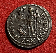 Licinius I AE Follis Nicomedia Mint SMN Mintmark Jupiter Reverse T11694