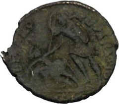 Constantius Gallus 351AD Rare Authentic Ancient Roman Coin Battle Horse i45829