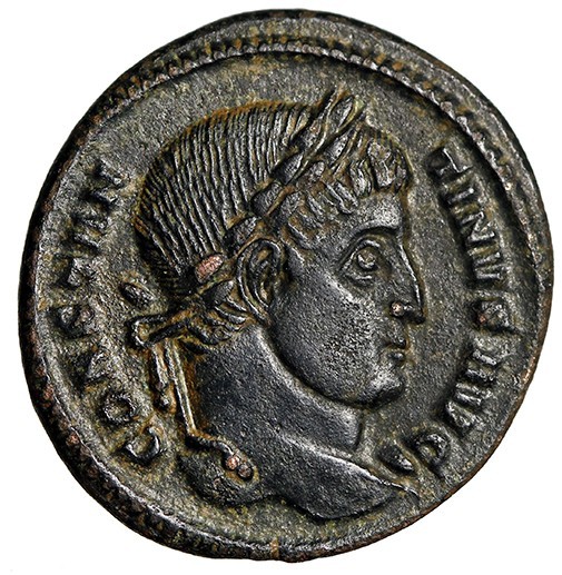 Constantine I The Great “Votive” Ticinum Extremely Fine