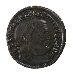 Ancient Coin Roman Empire Licinius I Bronze AE Follis Nicomedia Mint