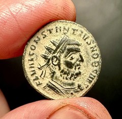 *SCARCE* Constantius I Chlorus As Ceasar (Constantine The Greats Father)