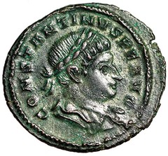 Constantine I The Great Follis “Sol” Trier Mint Extremely Fine
