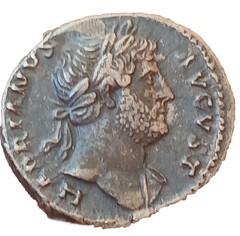 Hadrian Denarius (R2) HADRIANVS AVGVST, Concordia