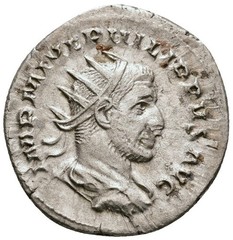 PHILIP I TheArab Silver Antoninianus Ancient Roman Empire Coin AEQUITAS AVGG22mm