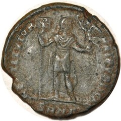 Roman-Nicomedia Double Maiorina Valentinian I 8.6g AE K14696