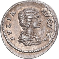 [#343290] Coin, Julia Domna, Denarius, 193-217, Rome, AU, Silver, RIC:644
