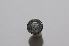 🧭 🇮🇹 ROMAN Maxentius. A.D. 306-312. Bronze Follis CONSERV VRB SVAE 8.76Gr B98