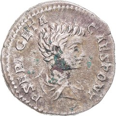 [#1171459] Coin, Geta, Denarius, 200-202, Rome, AU, Silver, RIC:13, a