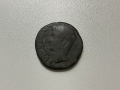 DIVUS AUGUSTUS COMMEMORATIVE 27 BC-14 AD STRUCK BY TIBERIUS ROME CIRCA 15-16 AD