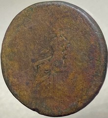 Sestertius Large Roman Coin Emperor Trajan Ancient 98AD-117AD Genuine