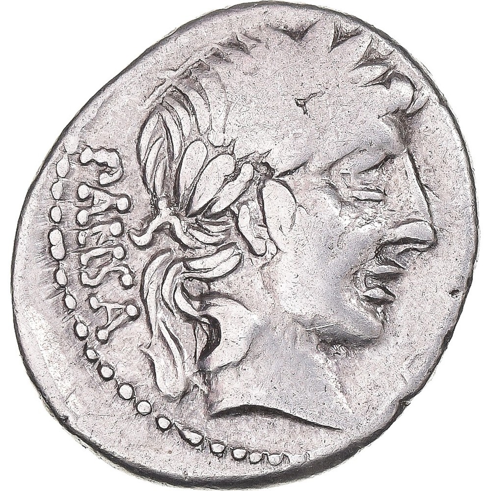 [#1170772] Coin, Vibia, Denarius, 90 BC, Rome, AU(50-53), Silver, Crawford:342/5