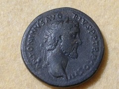 Antonino Pio. Sesterzio Apollini Augusto.