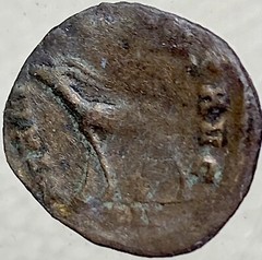Zoo Series Rare Ancient Roman Empire Coin 260-268 AD Emperor Gallienus Antelope