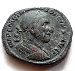 Sestertius of Trajan Decius A.D.249-251 30mm 18.63g VICTORIA AVG