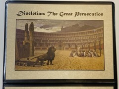 Roman Coin of Diocletian Christian Great Persecution Folder Album COA ANA