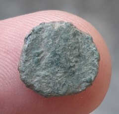 Johannes, 423-425. AE ae4 numus