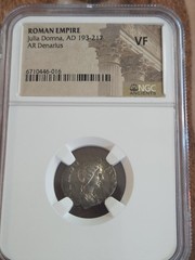 Julia Domna..AD 193 -217.AR .DENARIUS.SILVER.