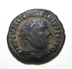 ROMAN. AE 3. LICINIUS I, 308-324 AD. ALEXANDRIA MINT 321-324 AD. JUPITER REVERSE