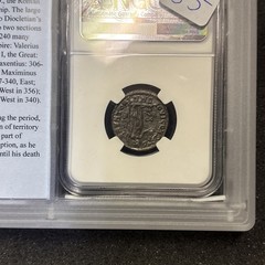 Roman Empire House of Constantine BI Reduced Nummus Licinius I AD 308-324 NGC
