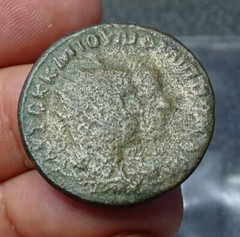 PHILIP I II (244-249 AD) ROMAN IMPERIAL / SELEUCIS PIERIA Bronze Coin