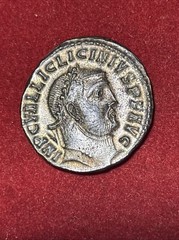 Licinius I Silvered Follis Heraclea Extremely Fine