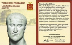NGC ( VF ) Roman AE1 ( Nummus / Follis ) of Constantius I Chlorus AD 305 – 306