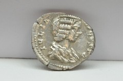 Roman Empire Julia Domna 196-202 AD Silver Denarius #KTM10141