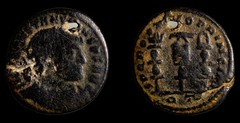 NONE ONLINE FOR RT Mintmark CONSTANTINE I ‘THE GREAT’ Follis SPQR Legionary Coin