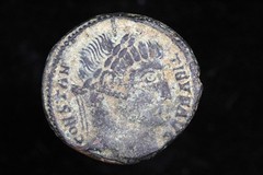 Roman Coin Constantine I “The Great” AE Follis Camp Gate Antioch 327-329 AD.