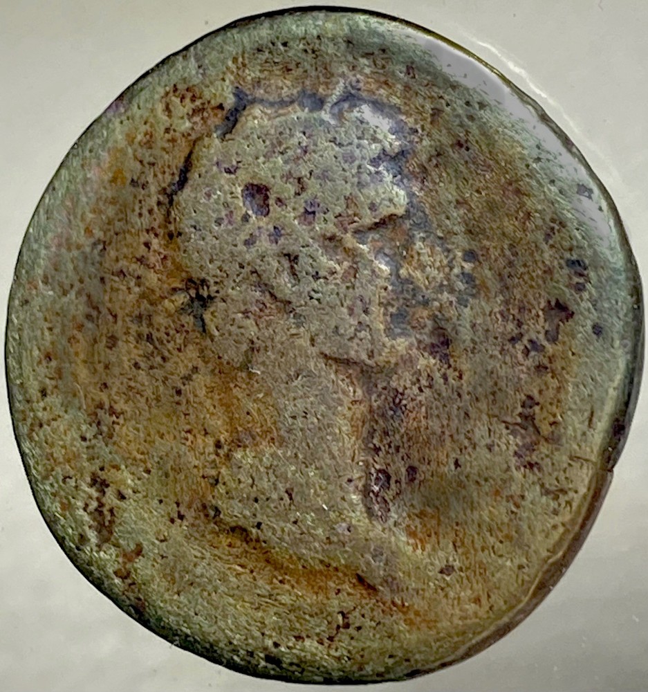 Emperor Nerva Sestertius Ancient Roman Coin 96-98AD Genuine Bronze Rome Scarce