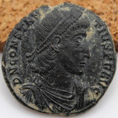 Roman Imperial | Constantius II | AE3 | Antioch | Phoenix Rising | FEL TEMP