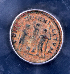 Roman Empire Bronze AE Coin ICG Genuine Ancient Imperial Issue 🏛️