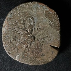 Faustina Minor Sestertius 175-176 Peacock Rome RIC 1702 Sesterce Faustine