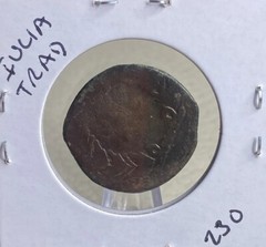 14 BC-10 BC Ancient Roman Coin Emperor Augustus Iulia Traducta 2000 Years Old