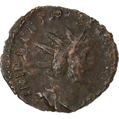 [#1276868] Tetricus I, Antoninianus, 272-273, Trier, Billon, VF, RIC:56