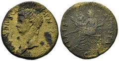 Roman Bronze Dupondius – Rome 41-54 AD – Claudius – Ceres