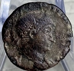Genuine Ancient Roman Coin 330-336AD Emperor Constantius II Authentic 2 Soldiers