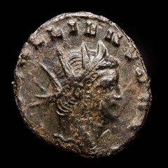 *Lucernae* Gallienus Scarce Antoninianus PAX AETERNA (397) Rome 266 A.D.