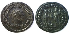 284-305 AD Roman Diocletian Jupiter/Emporer Antioch AE Antoninianus