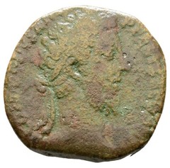 Roman Bronze Sestertius – Rome 180-192 AD – Commodus