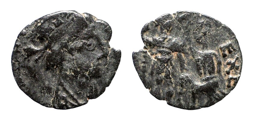Vandals Pseudo-Imperial coinage AE Nummus