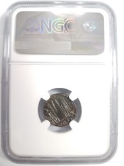 Constantine II Roman Empire BI Nummus AE3/4 NGC Ch AU Ancient Epfig Hoard Caesar