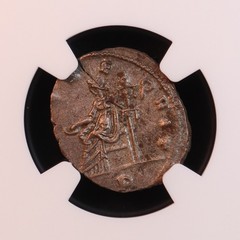 Romano-Gallic Empire “Usurper” Aureolus BI Double Denarius (268 AD) – NGC VF!