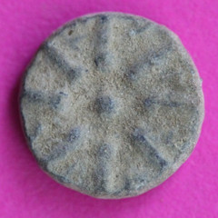 ORIGINAL Desert Patina Small Widows Mite Herod Hoard Holy Land Artifact COA A225