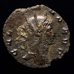 *Lucernae* Gallienus Antoninianus FORTVNA REDVX – Ç (B570) Rome mint 265 A.D.