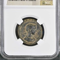 *Lucernae* Diadumenian As PRINC IVVENTVTIS / S C Rome 217 AD.