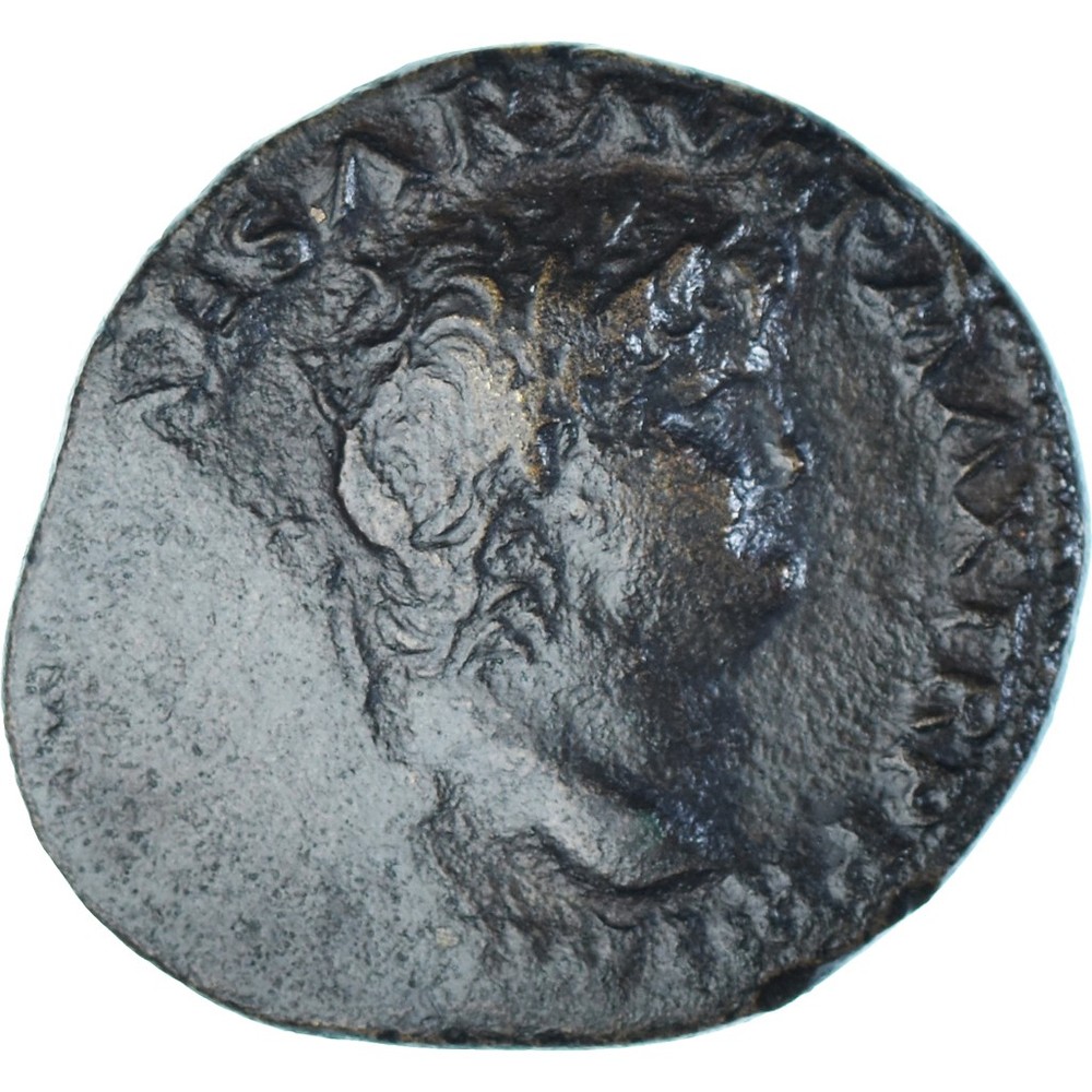 [#1173964] Coin, Nero, Dupondius, 62-68, Lugdunum, EF, Bronze, RIC:522